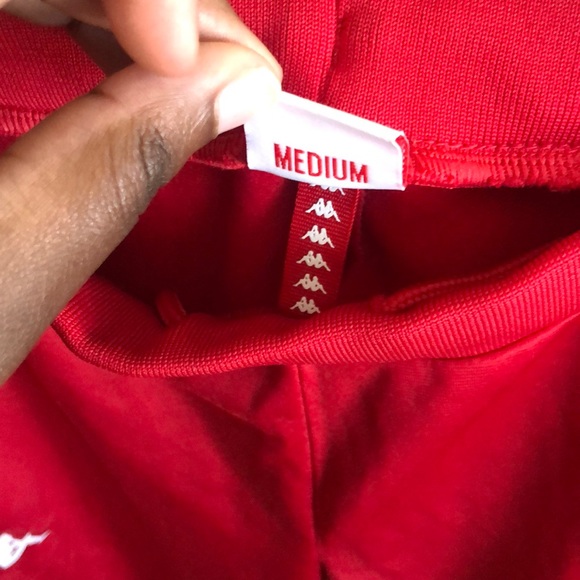 Women’s Red Kappa Pants - Picture 3 of 6